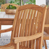 Eastchester Teak with Cushions 7 Piece Dining Set + Oxford 71 x 36 in. Table