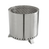 16 in. Round Stainless Steel Smokeless Fire Pit