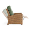 Sonoma Wicker 3 Pc Recliner Set with Square End Table