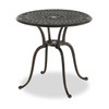 San Paulo Antique Onyx Cast Aluminum 28 in. D Bistro Table