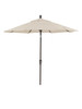 California Umbrella 9 ft. Canvas Canopy and Bronze Aluminum Market Umbrella