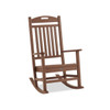 Surfside Teak Polymer Porch Rocking Chair