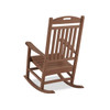 Surfside Teak Polymer Porch Rocking Chair