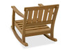 Santa Monica Teak Polymer Rocker Club Chair