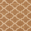 Brown and Tan Baroque Tile 7.11 ft. x 10.1 ft. Rug