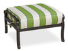 25.5 x 25.5 in. Peyton Caribbean Sunbrella Self-Welt Estate Club Ottoman Cushion