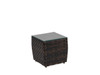 Catalina Cigar Outdoor Wicker 24 in. End Table