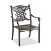 St. James Desert Bronze Cast Aluminum 7 Pc. Dining Set with 84 x 42 in. Table