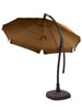 Treasure Garden 11 ft. Cocoa Canopy and Bronze Aluminum Cantilever Umbrella (AG28RK)