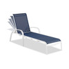 Cape Coral Aluminum and Sling Chaise Lounge