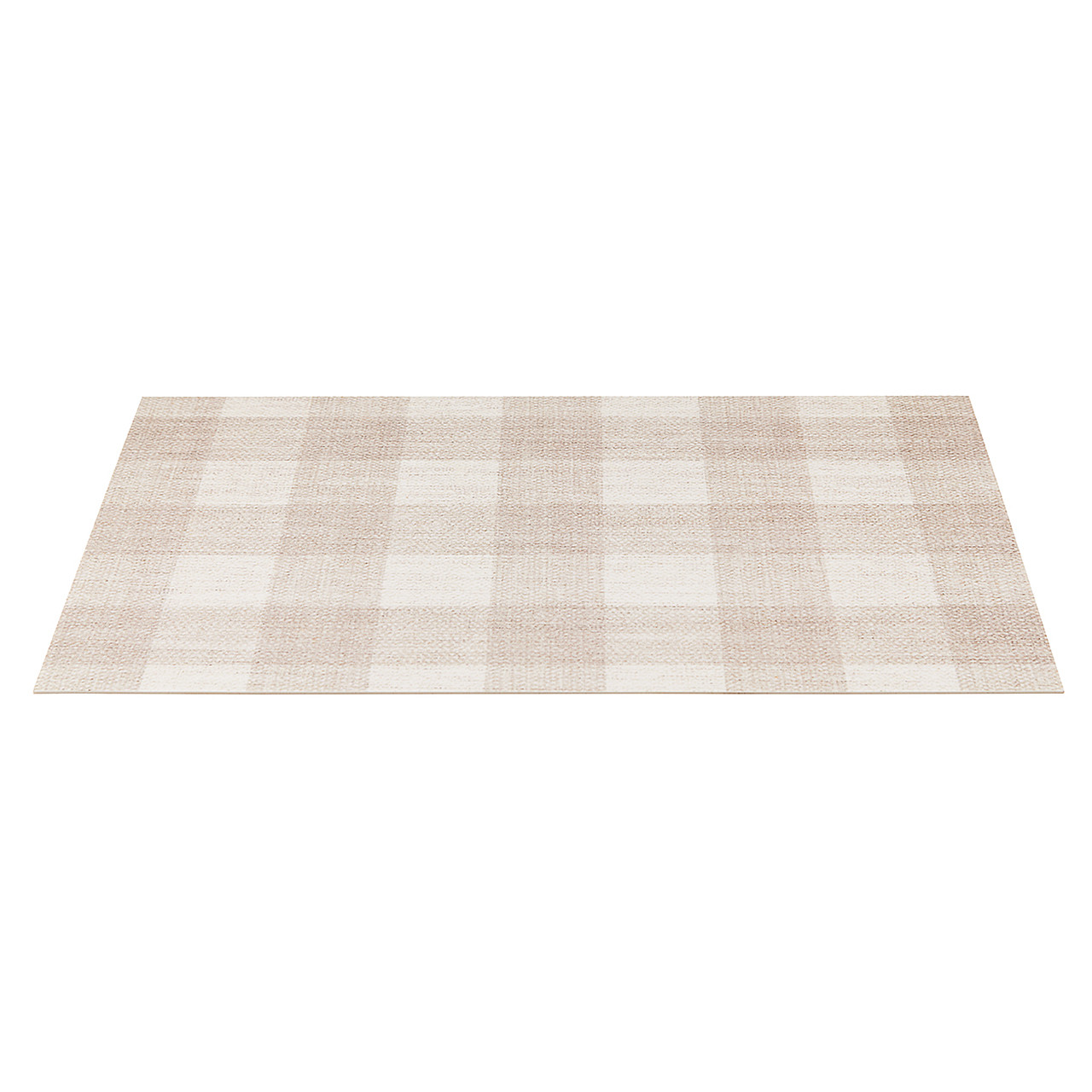 13 x 19 in. Beige Check Placemat