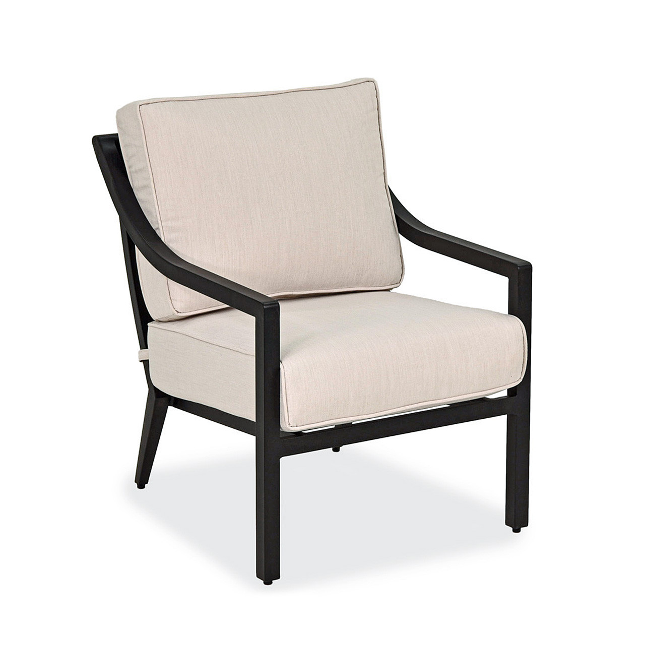 black metal outdoor club chairs