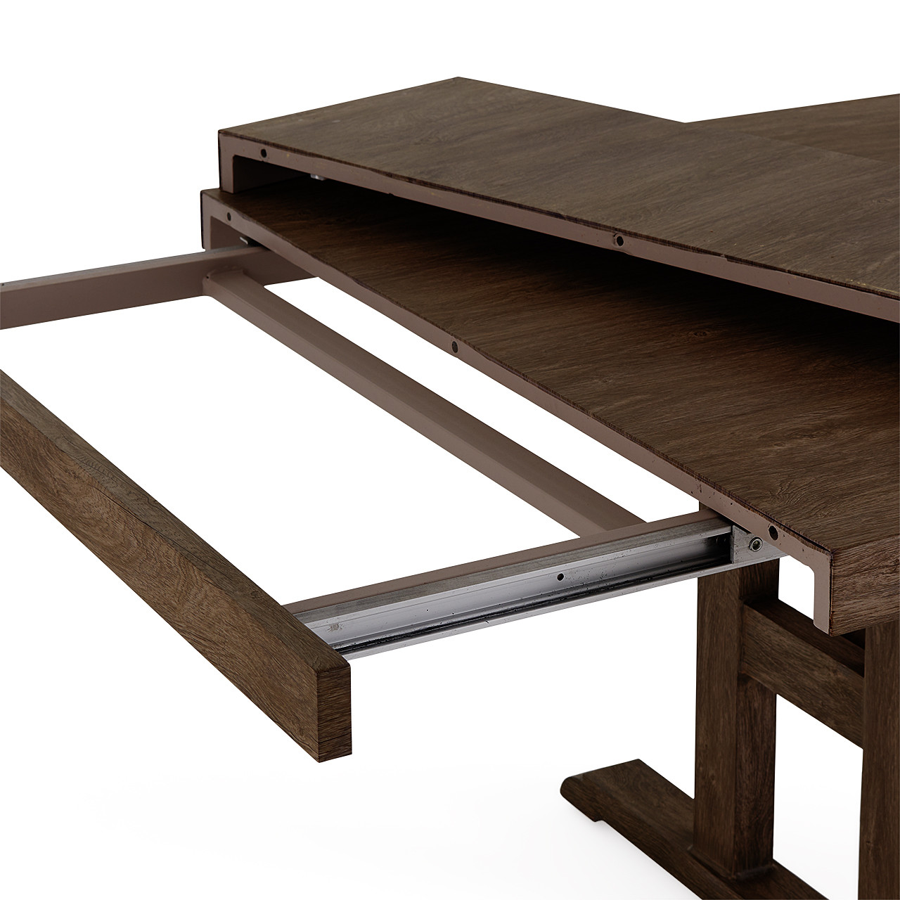 Tangiers Aluminum 84-112 x 44 in. Extension Dining Table