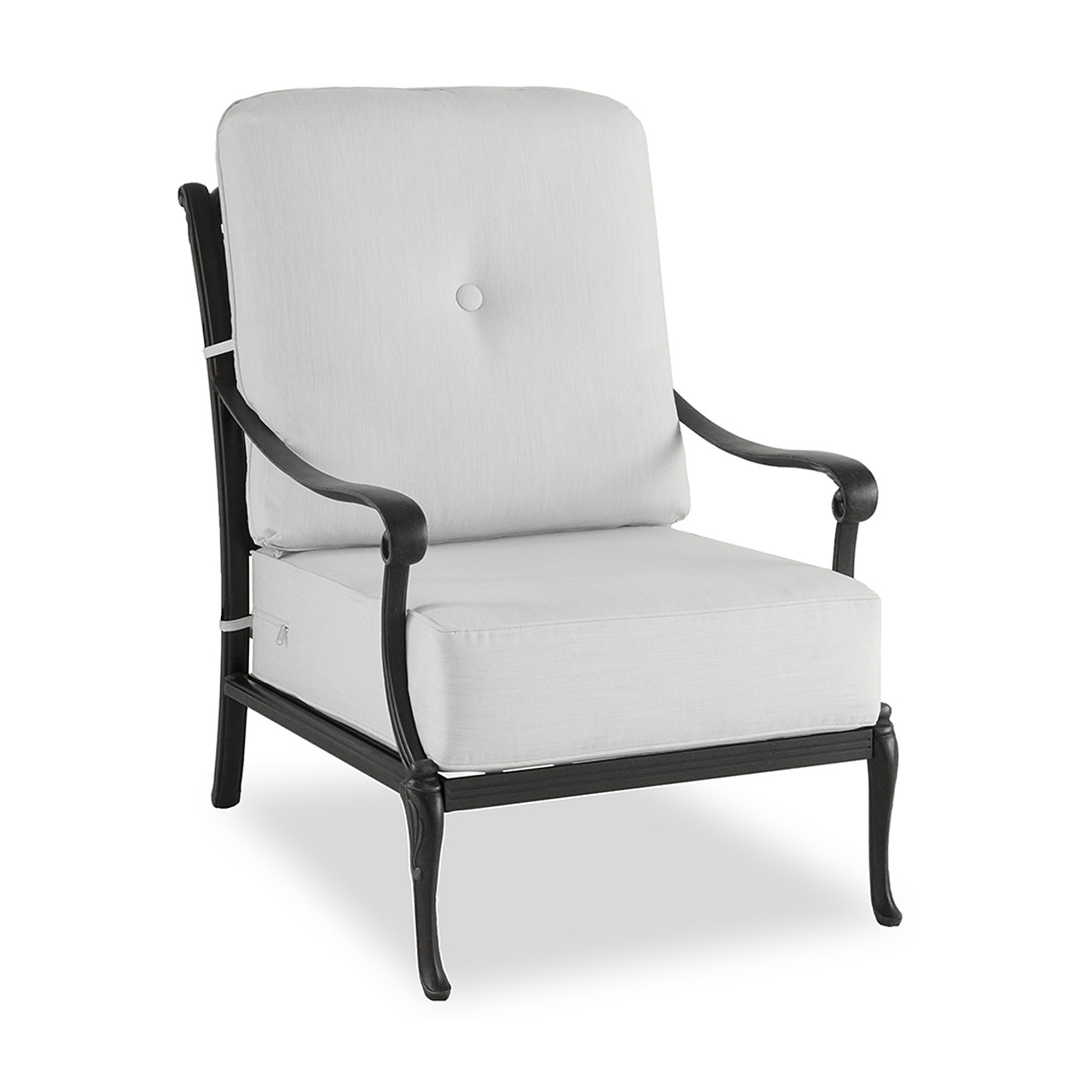 2 Pc. Button-Tufted Estate Club Chair Cushion-