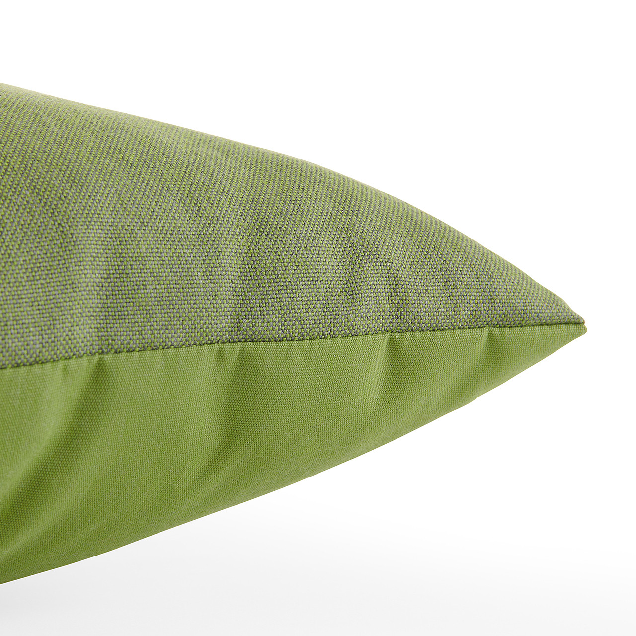 Canvas Ginkgo and Mainstreet Moss 20 in. Sq. Throw Pillow