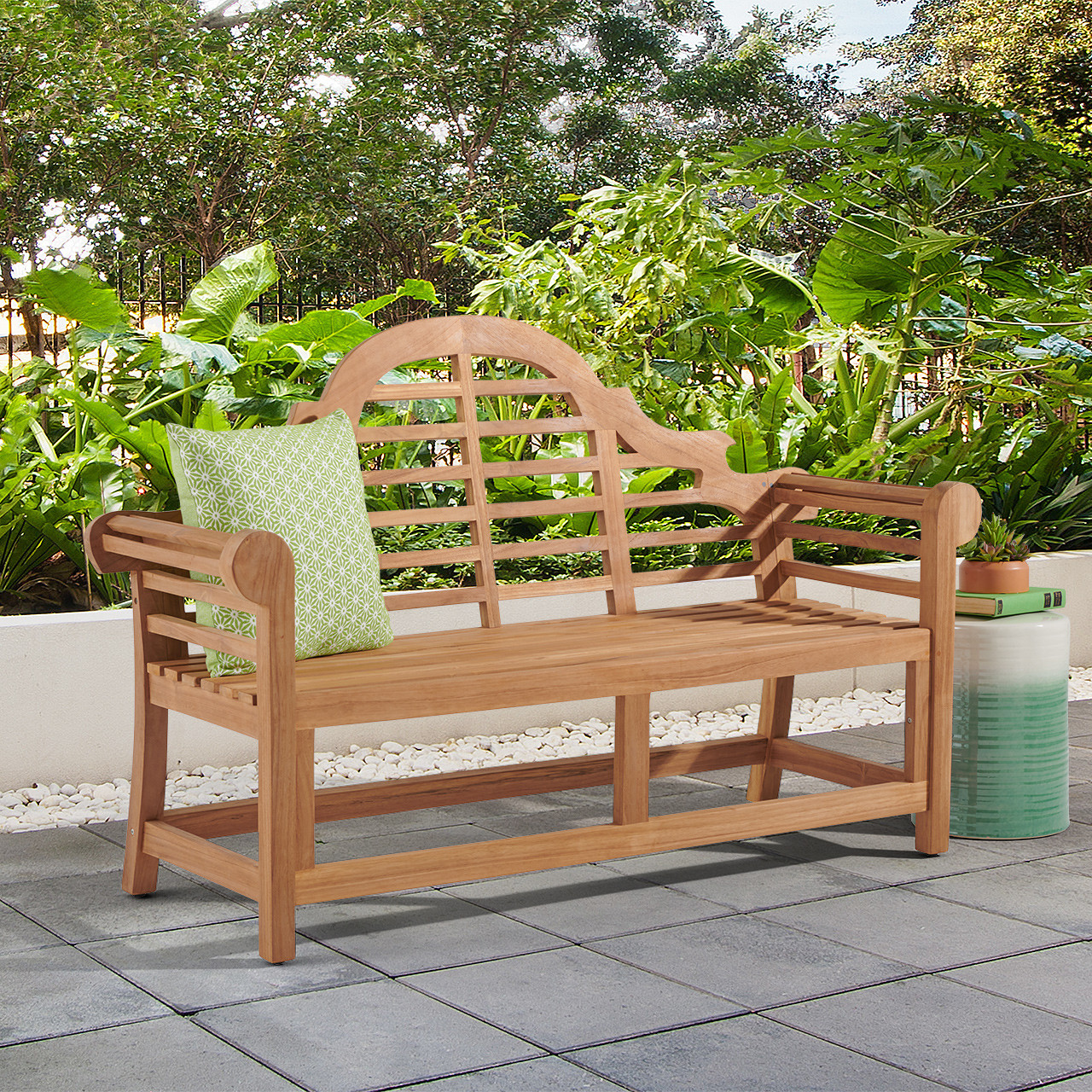 Marlboro Solid Teak 5 ft. Bench