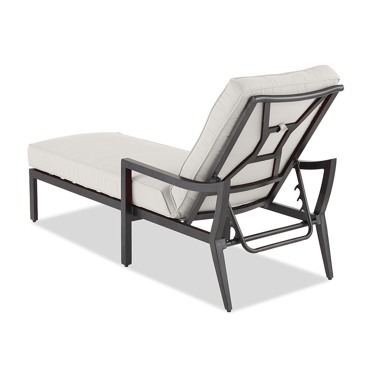 Hill Country Aged Bronze Aluminum with Cushions Chaise Lounge -
