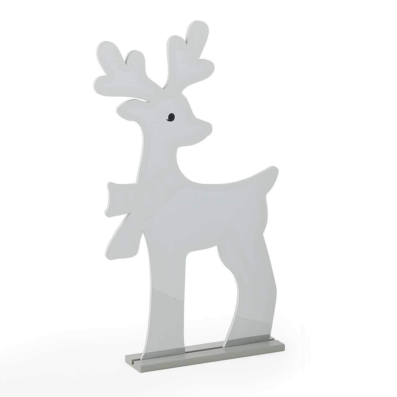 33 in. Infinity Light Deer with Scarf