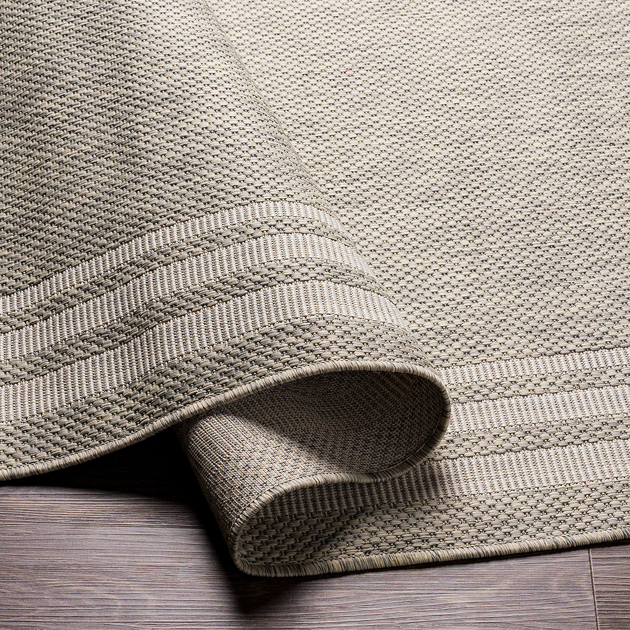 Simple Border Rug