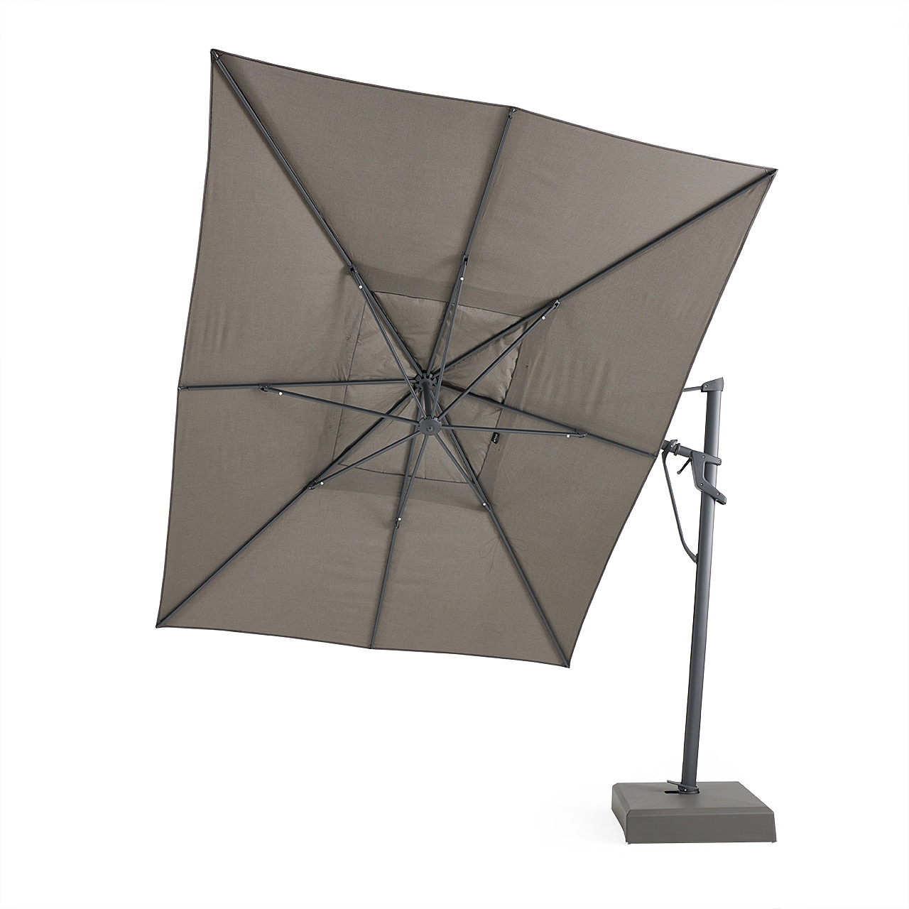 【アリンコ】 Treasure Garden 10 ft. x 13 ft. Aluminum Cantilever Umbrella