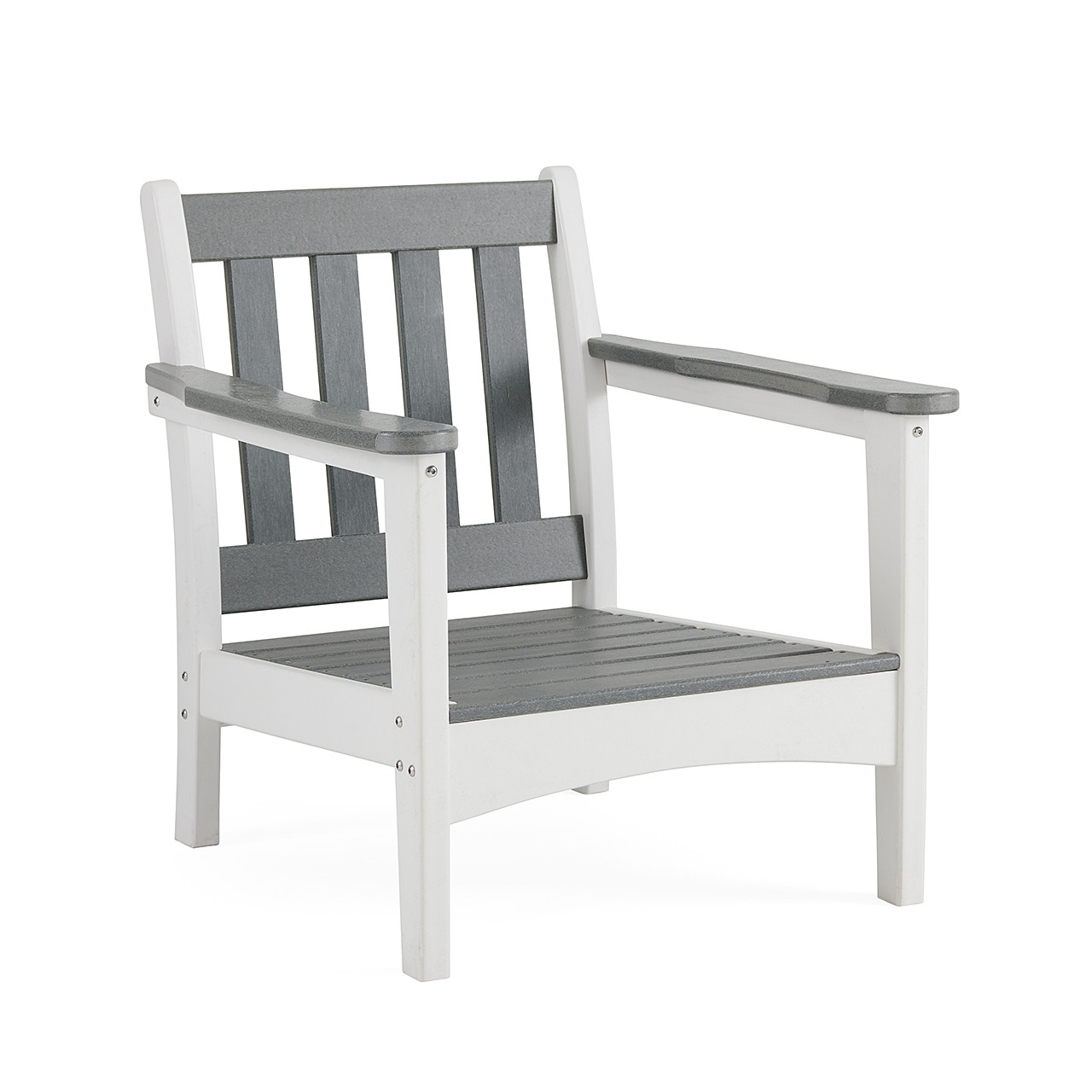 Farmhouse Polymer with Cushions Club Chair