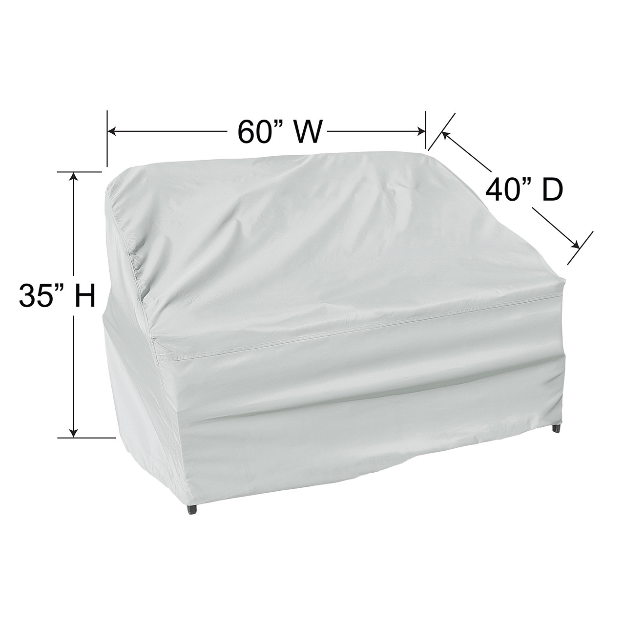 Treasure Garden Loveseat Protective Cover - Thumbnail 2