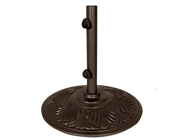 50lb Round Desert Bronze Cast Aluminum Umbrella Weight