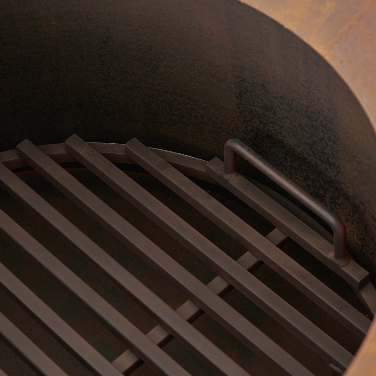 In-Store Only - Flaming Gorge Acadia Corten Steel 34 x 23 in. Fire Pit