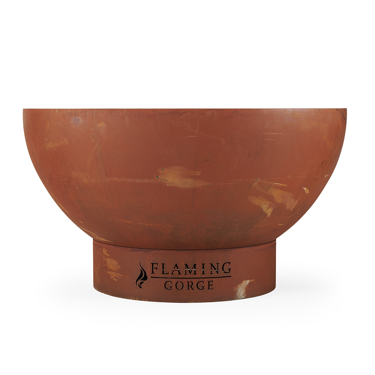 In-Store Only - Flaming Gorge Gobi Corten Steel Canyon 48 in. D x 26 in. H Fire Pit