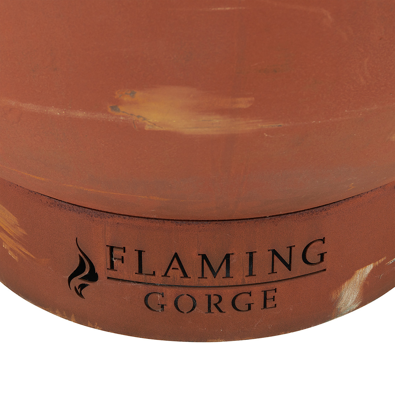 In-Store Only - Flaming Gorge Gobi Corten Steel Canyon 48 in. D x 26 in. H Fire Pit