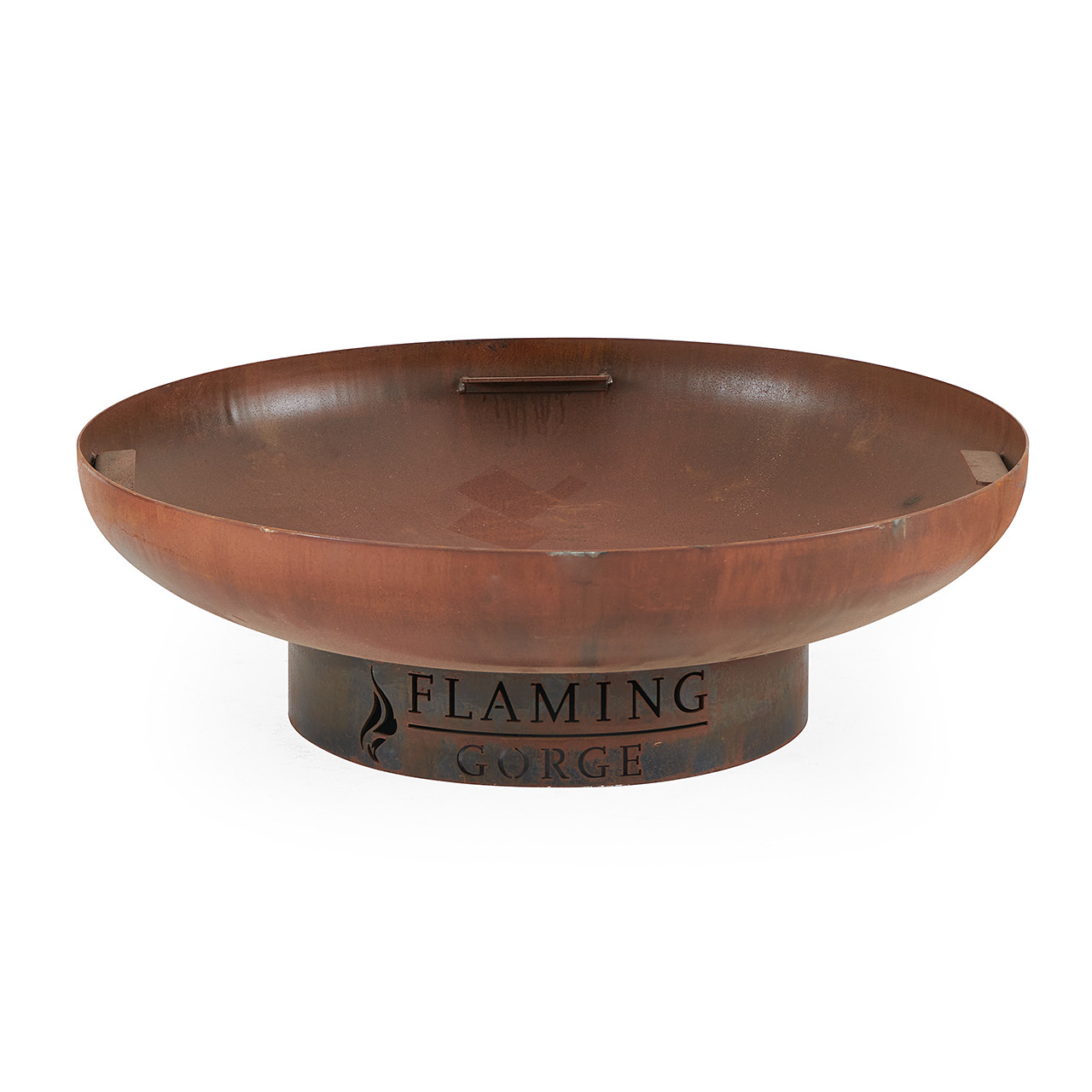 In-Store Only - Flaming Gorge Gobi Corten Steel Canyon 36 in. D Fire Pit