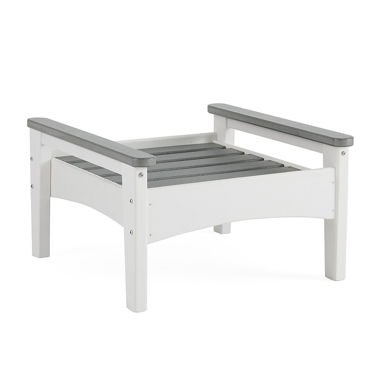 Farmhouse Polymer with Cushions Ottoman