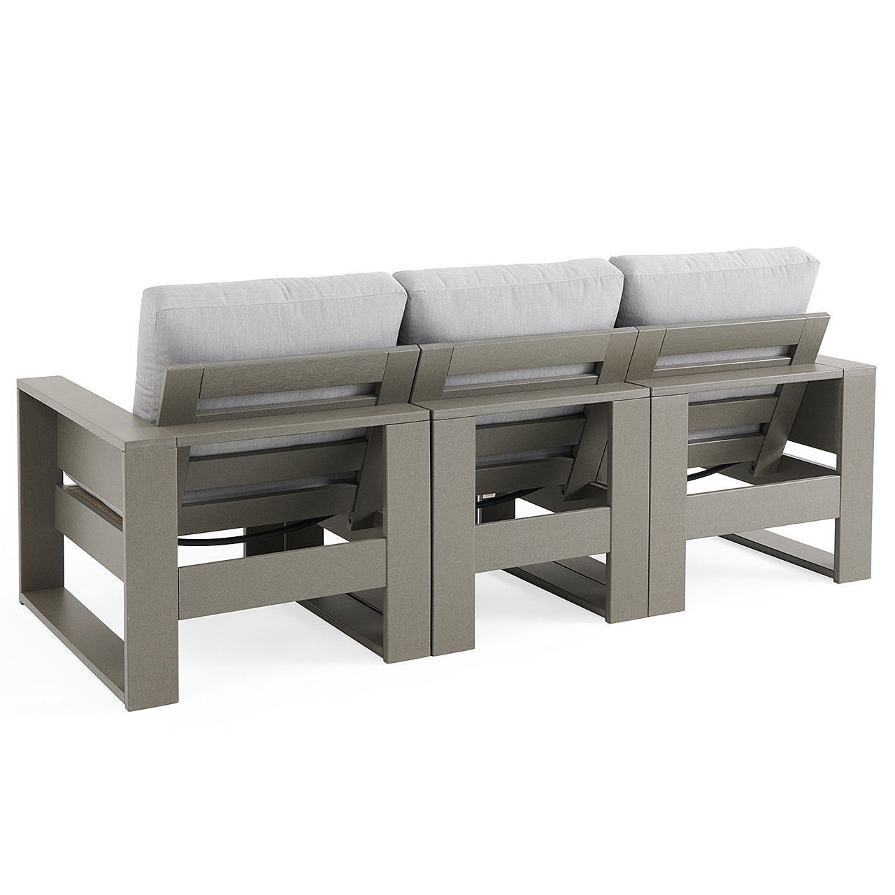 Montauk Polymer with Cushions Modular Sofa