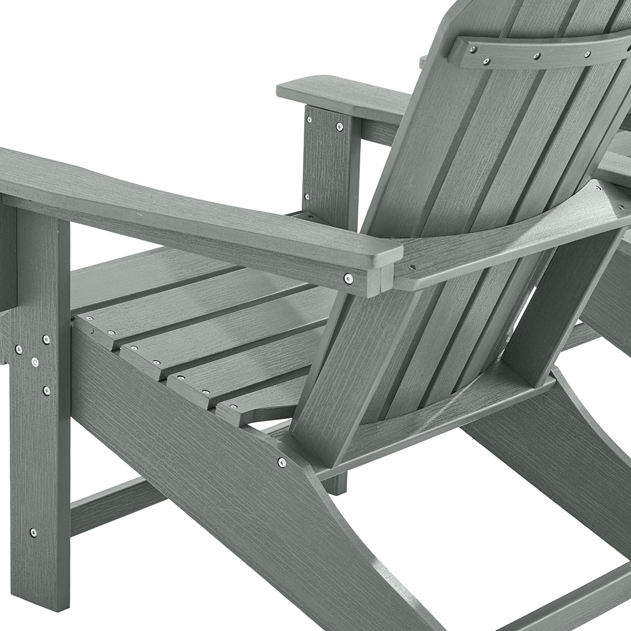 Lakeside Polymer 2 Piece Set Adirondack Chairs