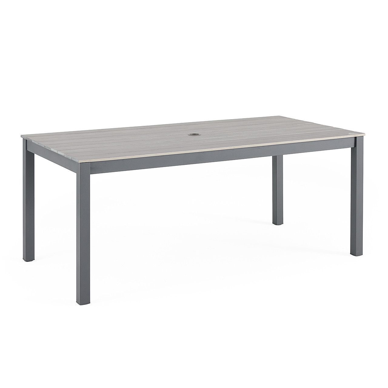 Sonoma Husk Outdoor Wicker with Cushions 3 Piece Sofa Group + 65 x 33 in. Duraboard Lounge Height Coffee Table