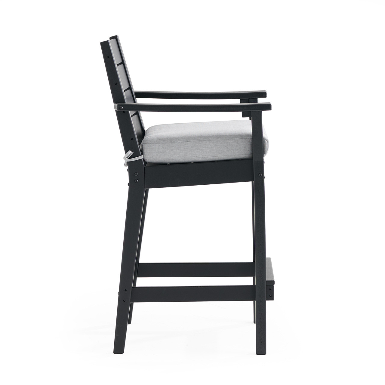 Montauk Polymer with Cushion Barstool