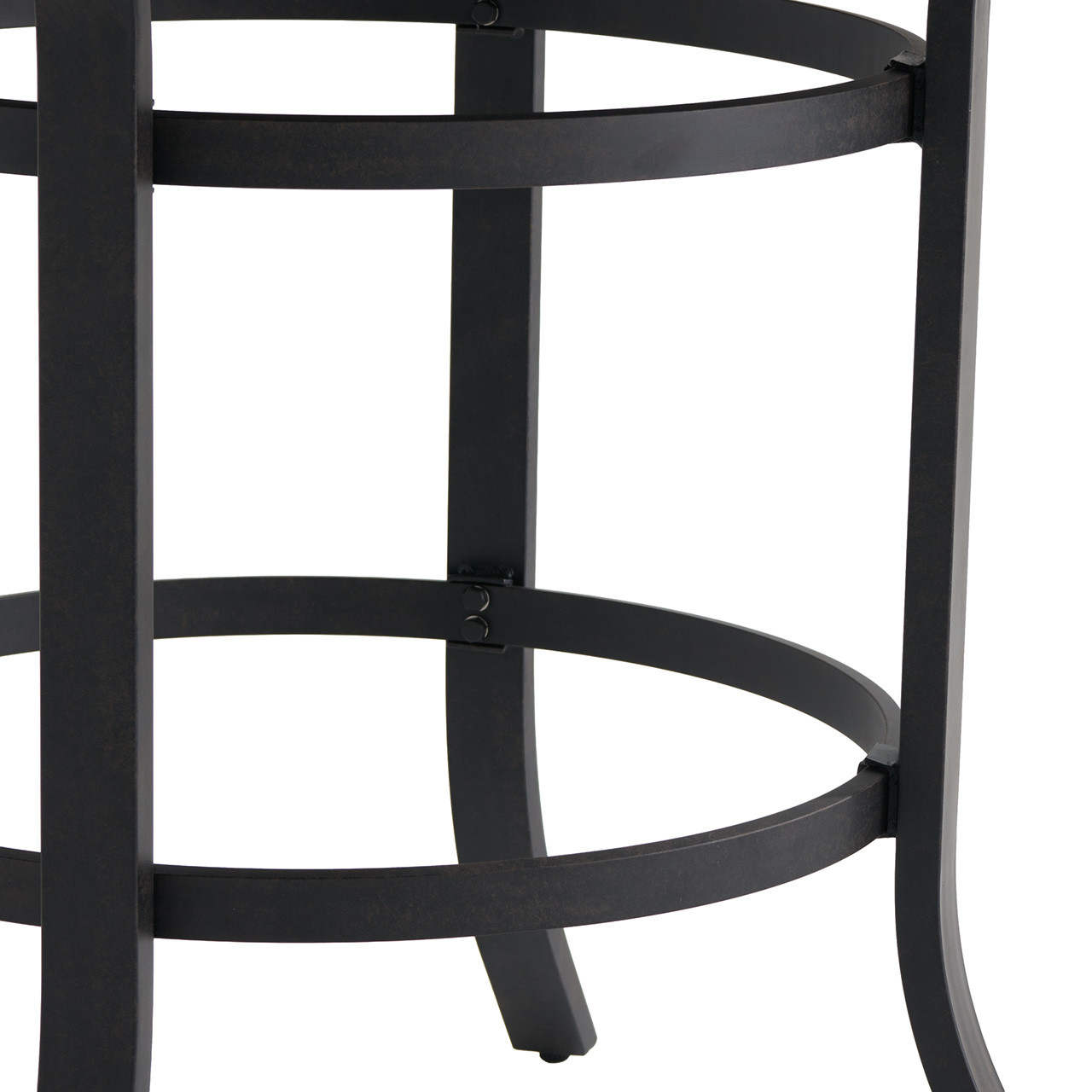 Key West Rustic Bronze Aluminum 48 in. D Gathering Height Table