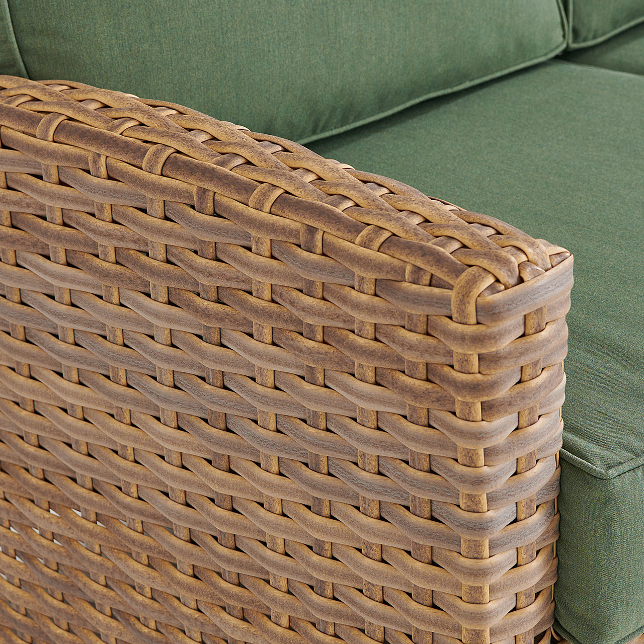 Sonoma Outdoor Wicker with Cushions Sofa