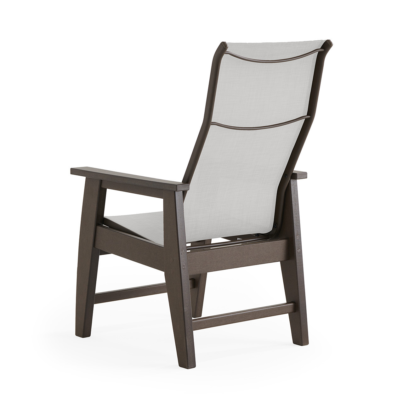 Savannah Mocha Polymer with Augustine Oyster Sling 7 Piece Dining