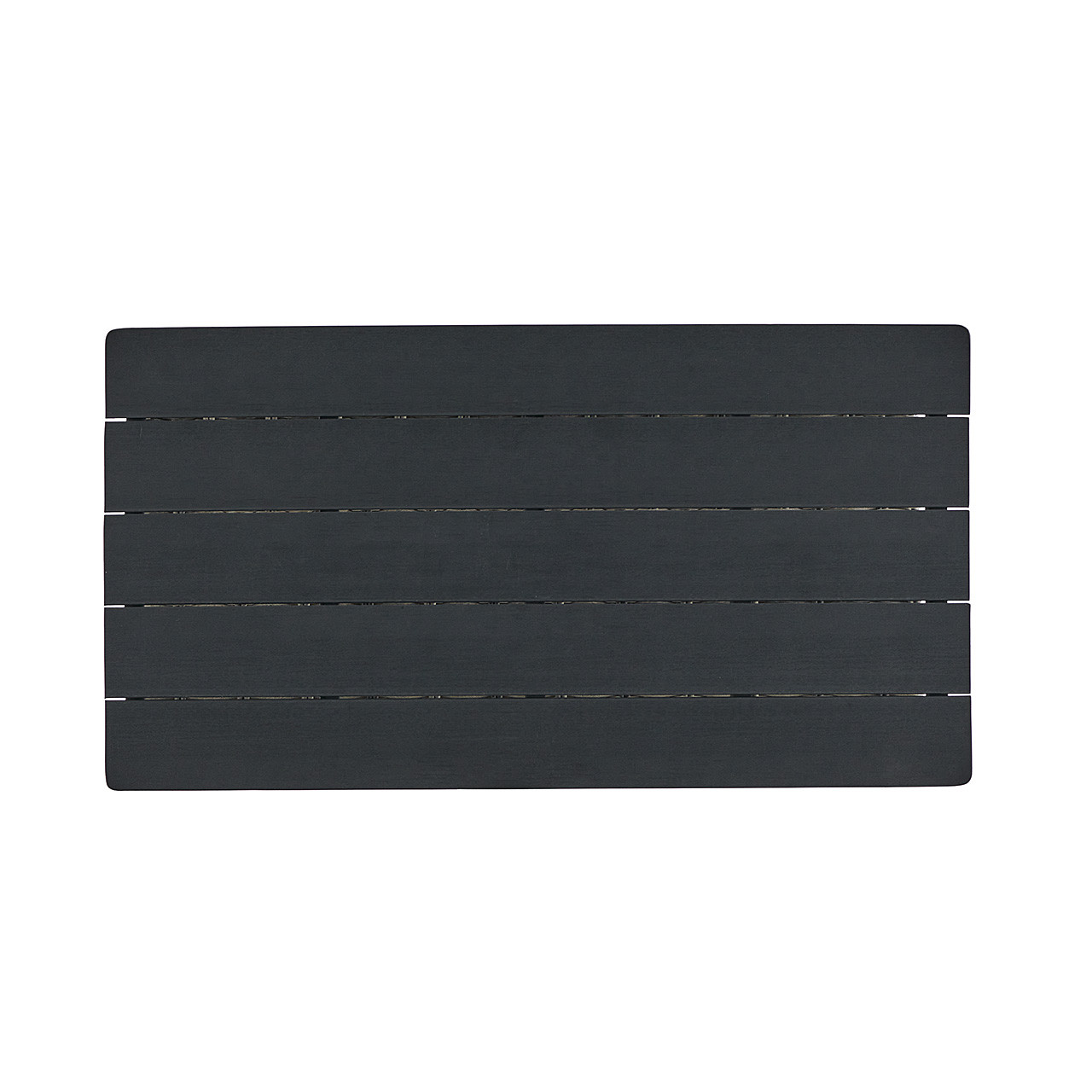 Nantucket Black Polymer 42 x 24 in. Coffee Table