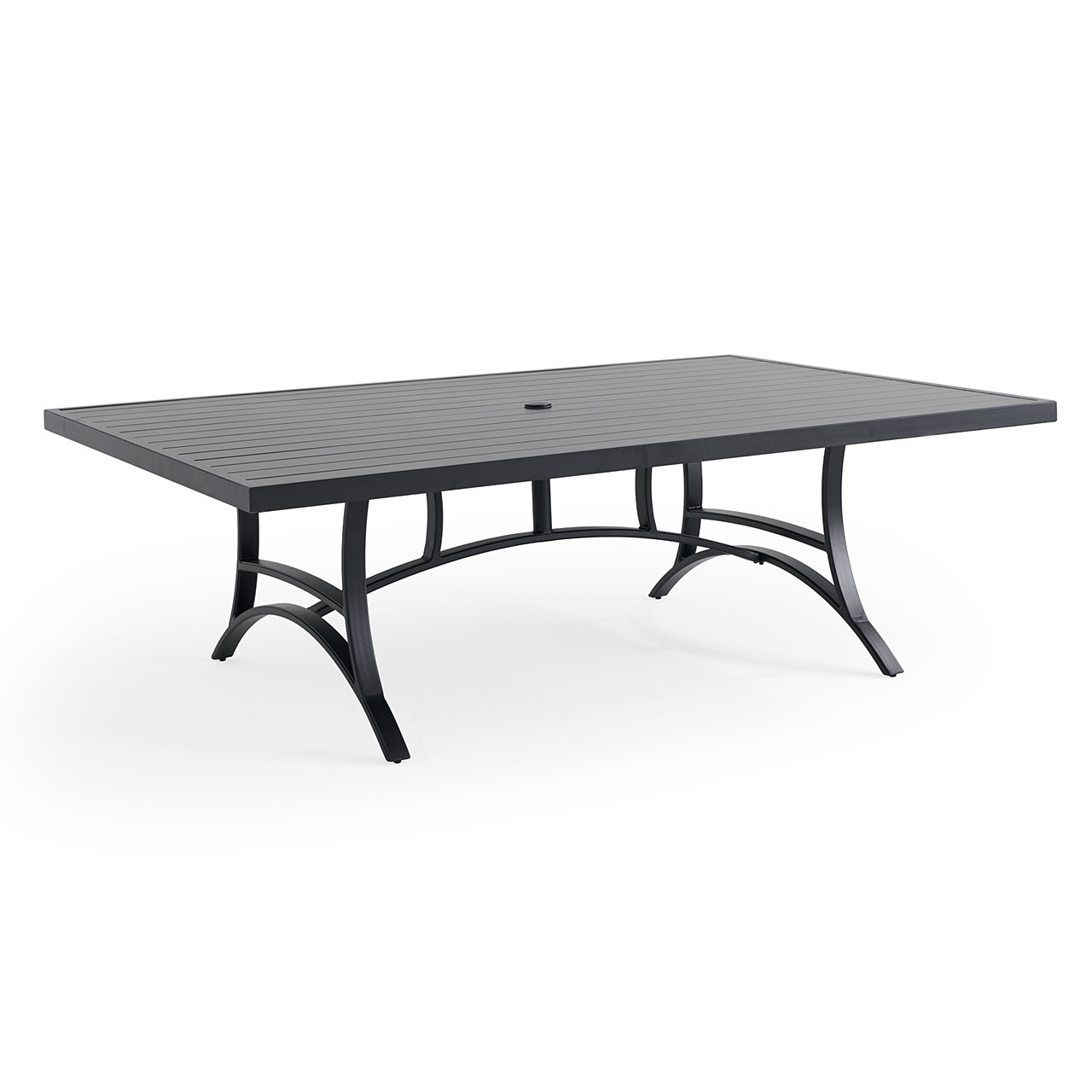 Hill Country Aged Bronze Aluminum 94 x 64 in. Dining Table