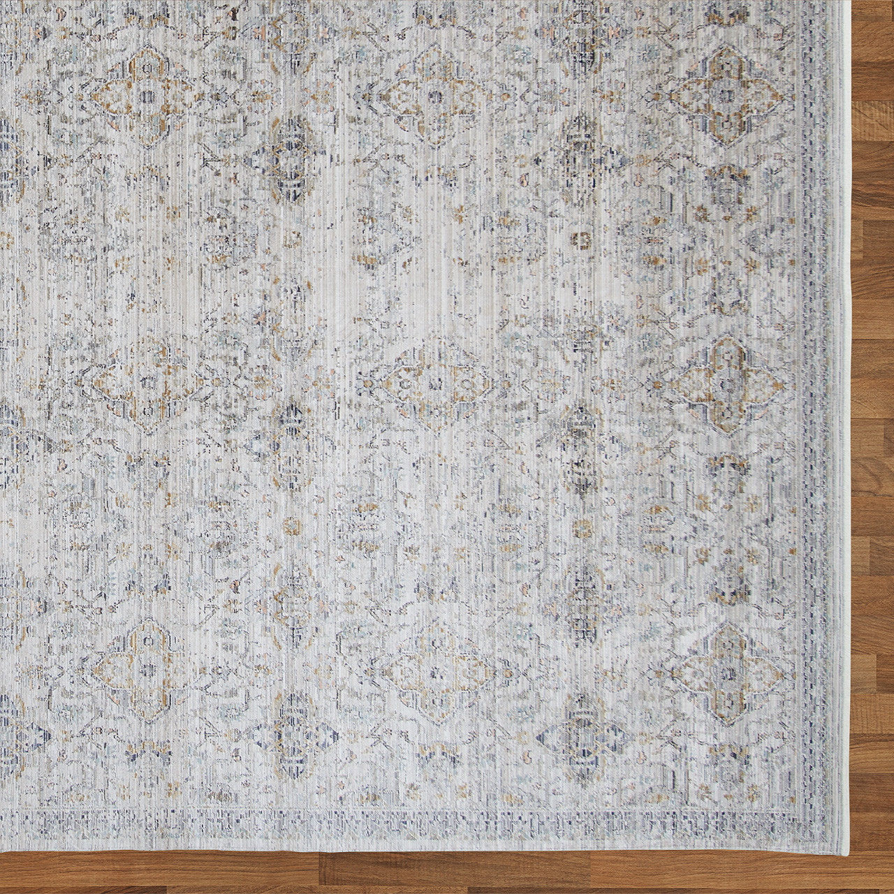 Tangiers Grey Tapestry Rug - Chair King Backyard Store