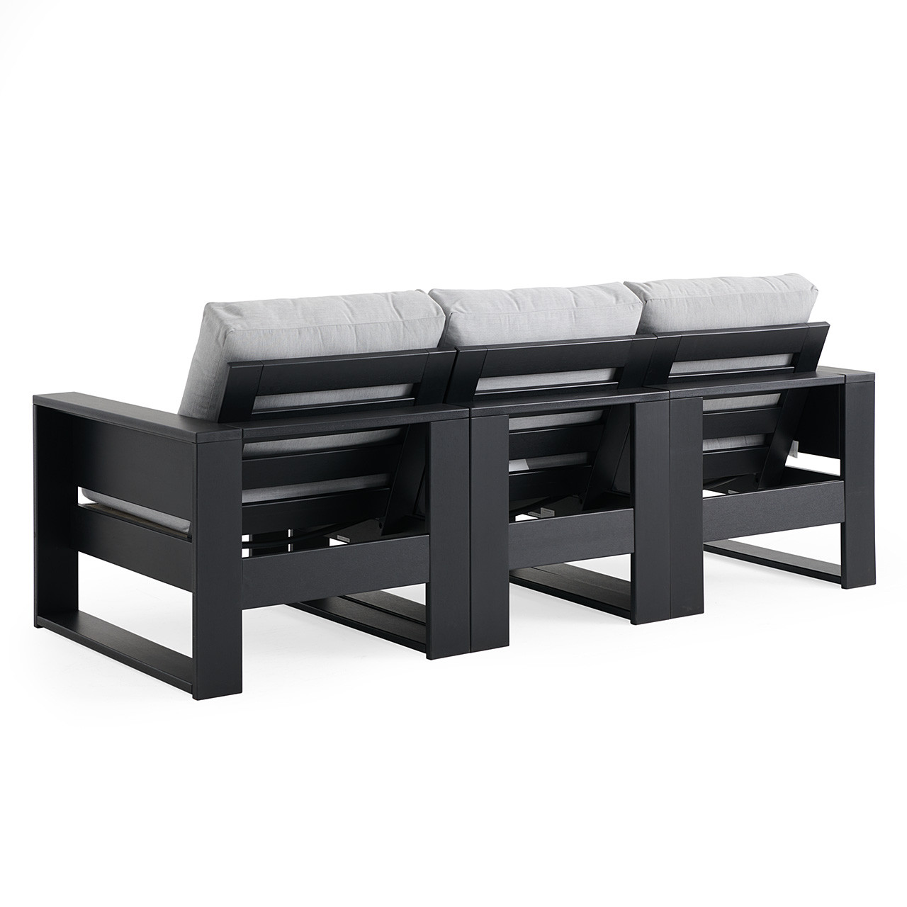 Montauk Polymer with Cushions Modular Sofa