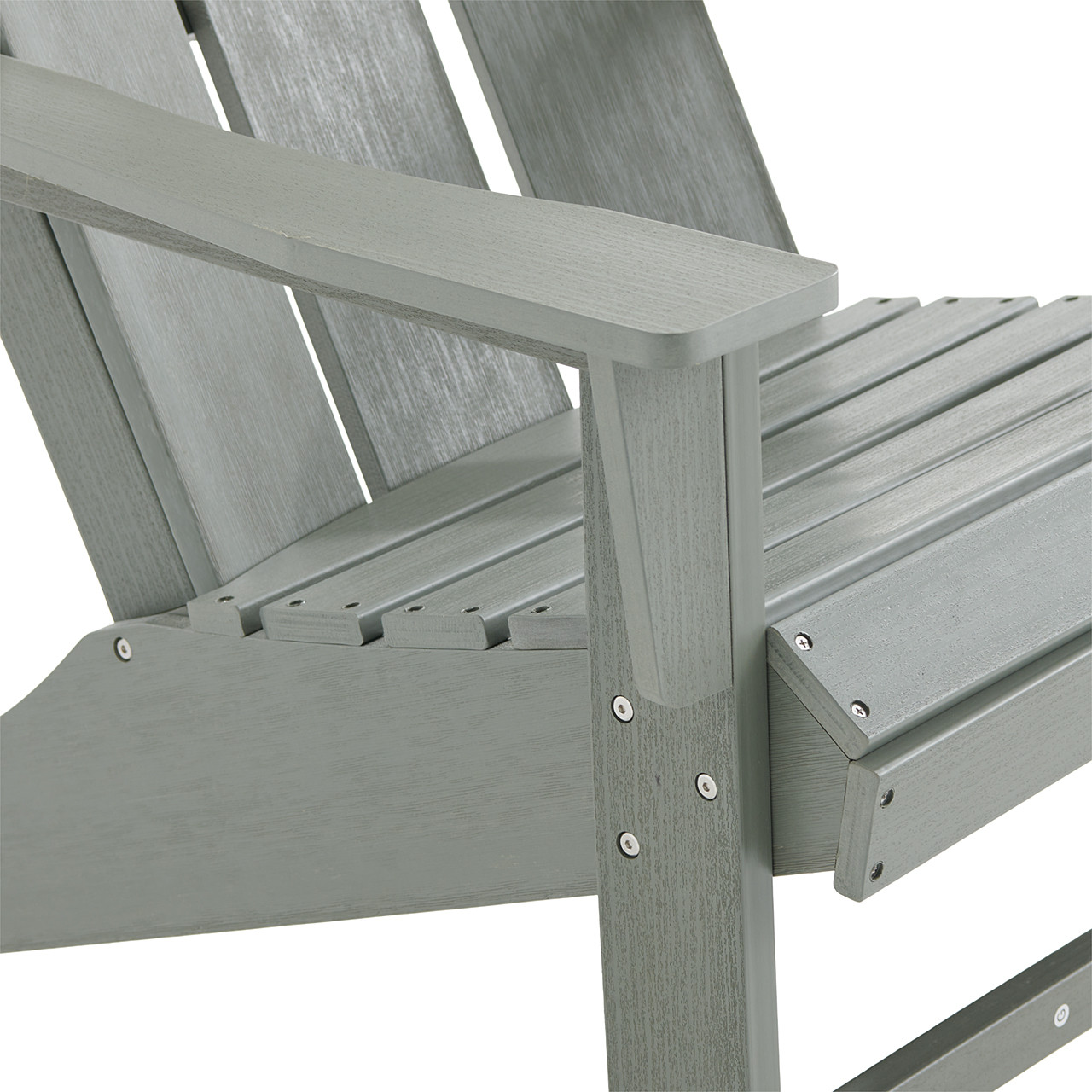 Newport Polymer XL Modern Adirondack Chair - Chair King Backyard Store