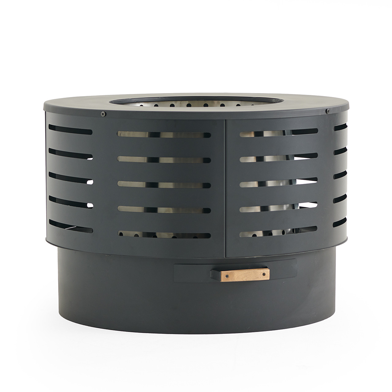 28 in. Round Dual Finish Smokeless Fire Pit