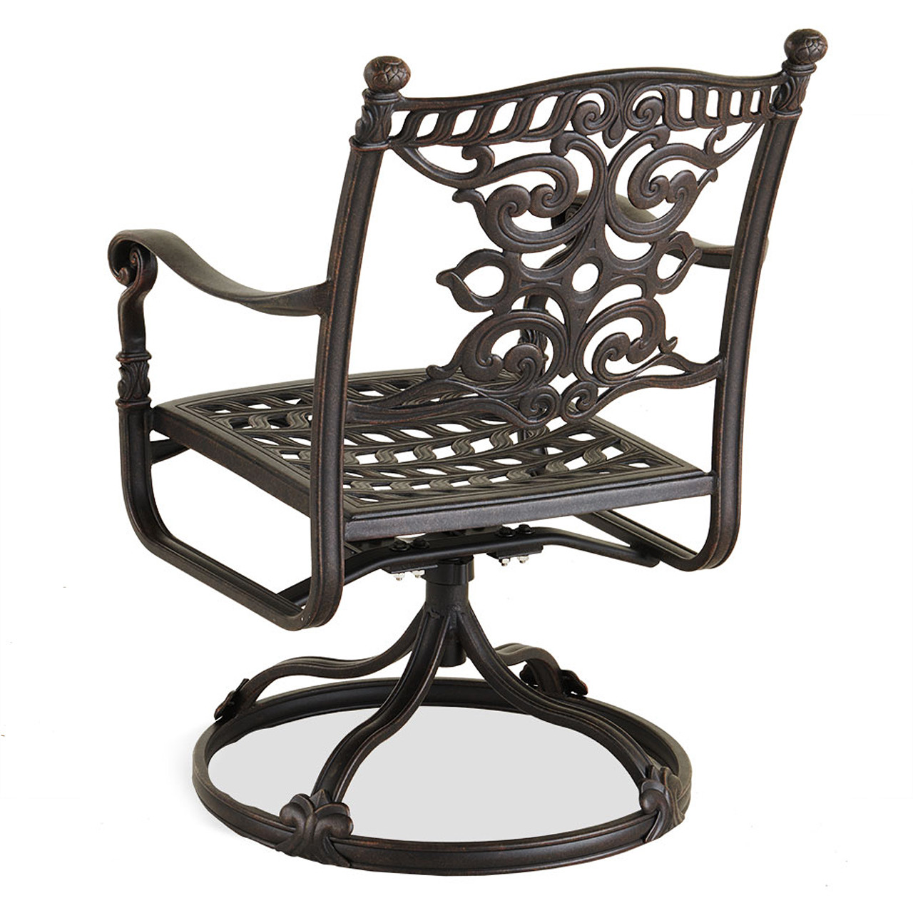 St. James Desert Bronze Cast Aluminum Swivel Rocker