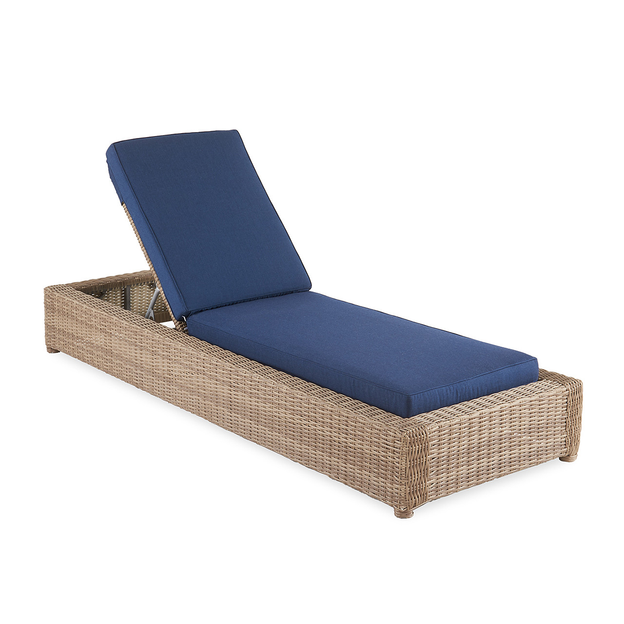 indigo chaise lounge