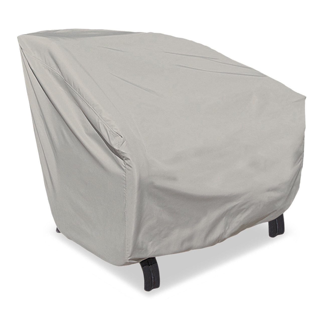 Treasure Garden 43 in. Square Large Club Chair Protective Cover with Elastic