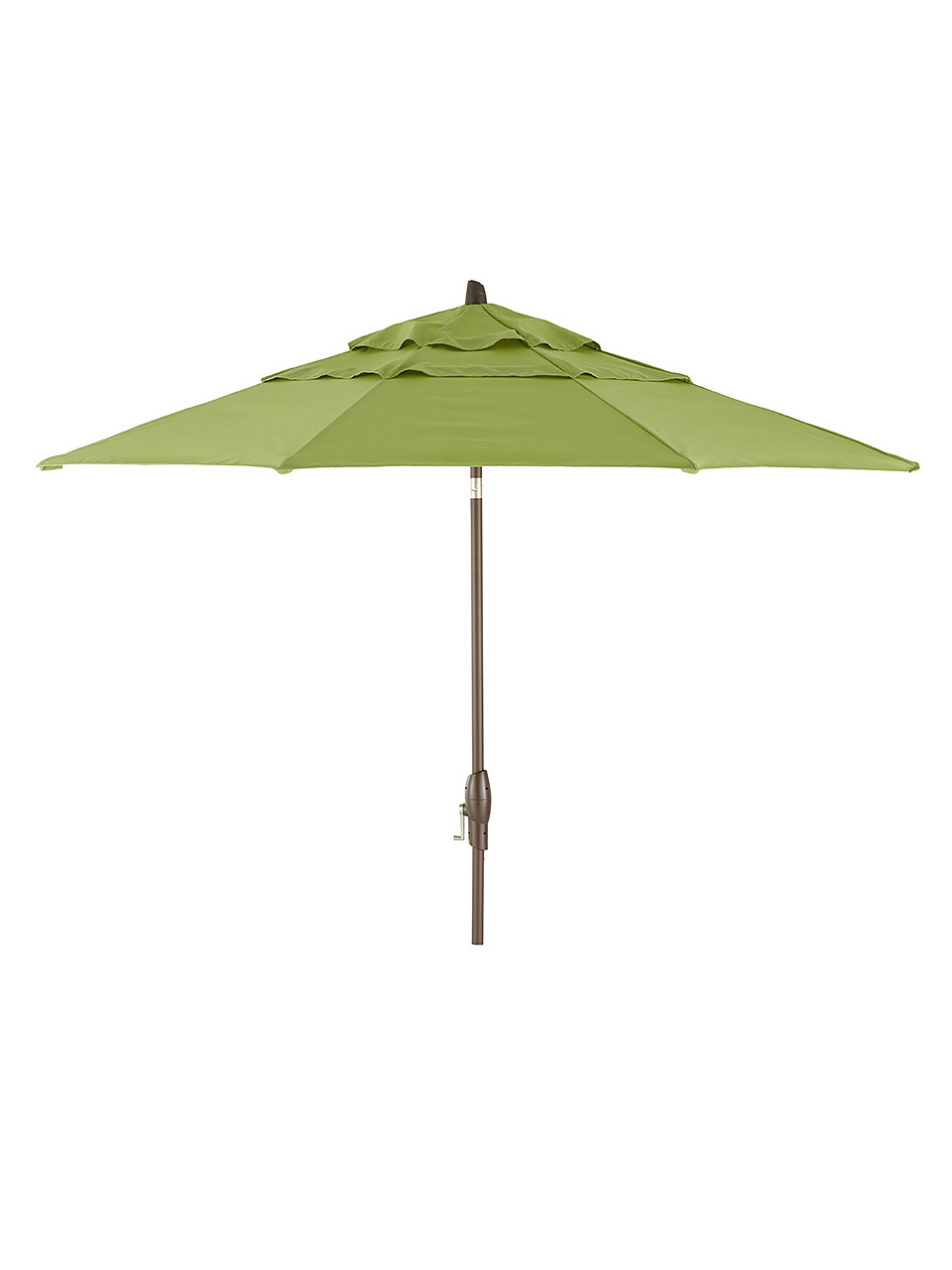 Treasure Garden 9 ft. Kiwi Canopy and Bronze Aluminum Market Umbrella (UM810)