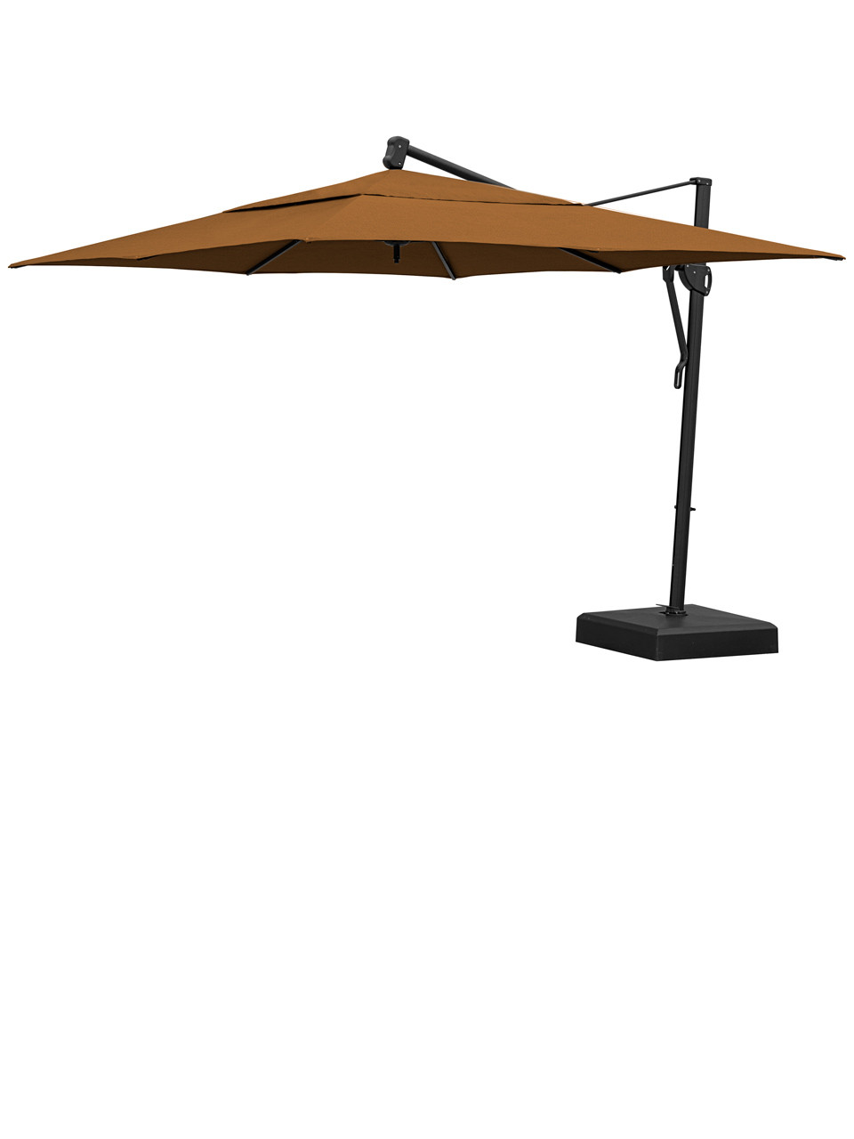 Treasure garden cantilever aluminum 10 deals x 13 foot cantilever umbrella